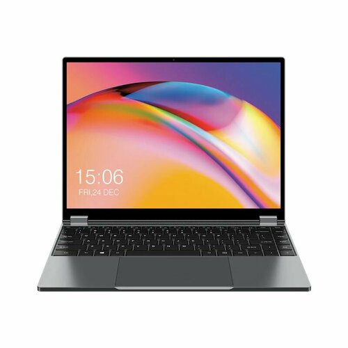 Ноутбук Chuwi FreeBook N100 13.5 (2256x1504) IPS сенсорный/Intel N100/12ГБ LPDDR5/512ГБ SSD/UHD Graphics/Win 11 Home серый (1746347)