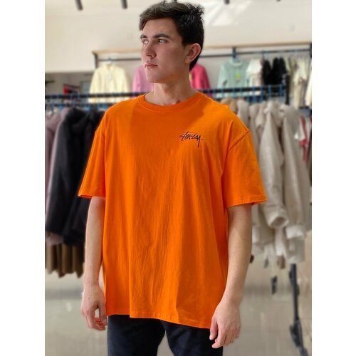 Футболка размер Единый, оранжевый пуловер размер единый оранжевый
