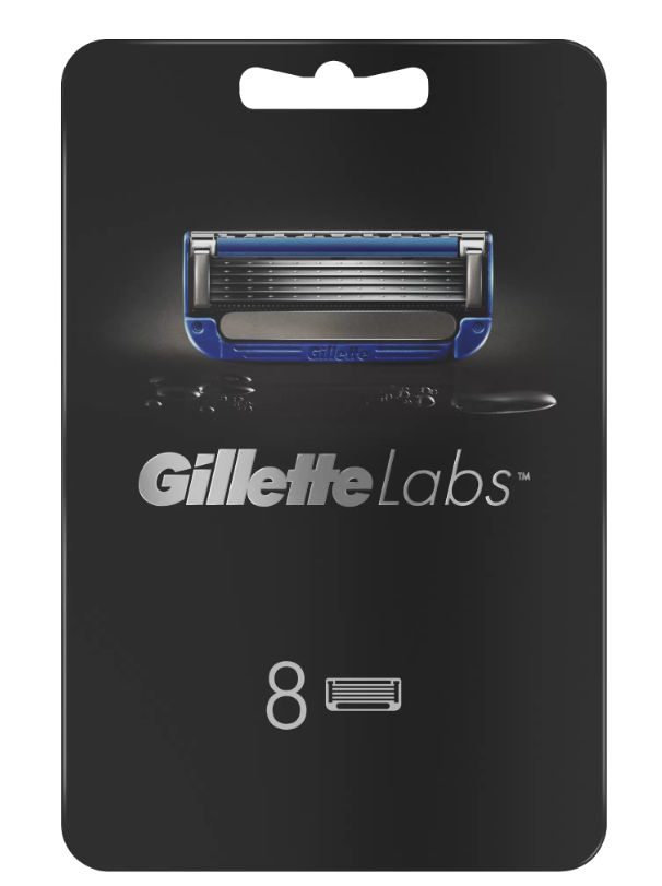 Cменные кассеты для бритья Gillette Labs, 8 шт.