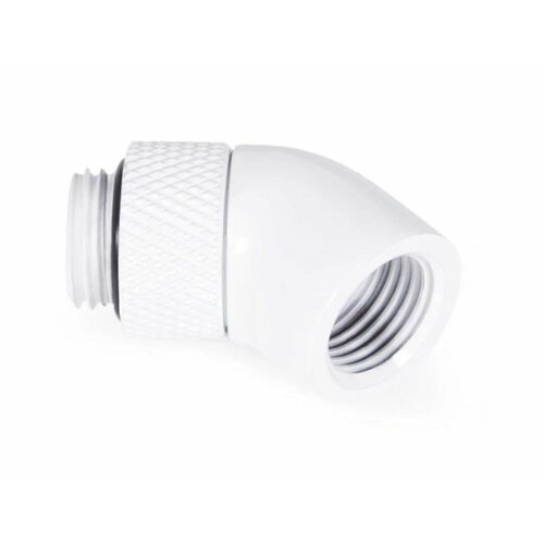 Фитинг Alphacool, поворотный на 45, G1/4- белый