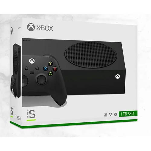 Игровая консоль Microsoft Xbox Series S 1 ТБ черный 4326000₽