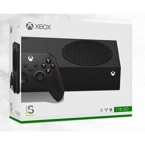 Игровая консоль Microsoft Xbox Series S 1 ТБ, черный