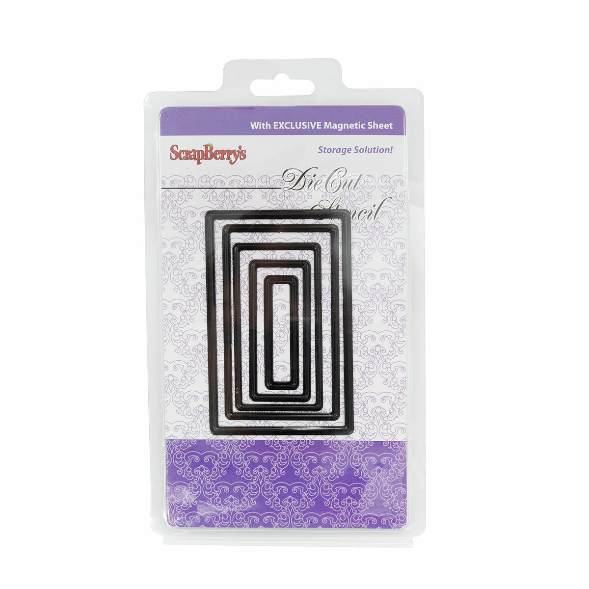 Форма для вырубки 'Прямоугольники', 69х107 мм, ScrapBerry's SCB 20022802 — фото 1