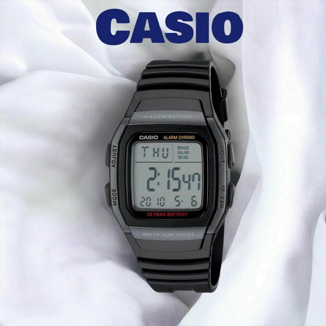 Наручные часы CASIO W-96H-1B