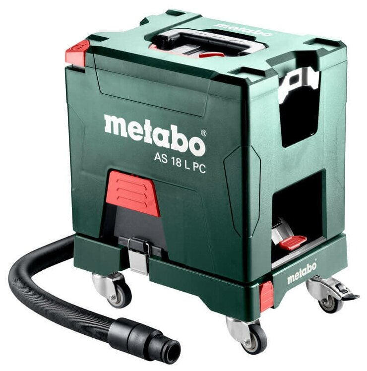 Профессиональный пылесос Metabo AS 18 L PC без аккумулятора (602021850), зеленый