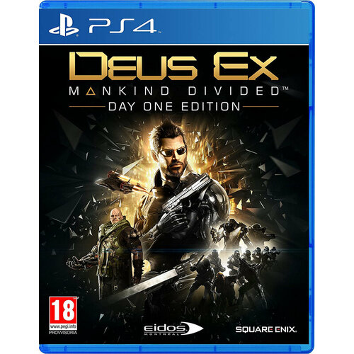 Игра для PlayStation 4 Deus Ex: Mankind Divided Издание первого дня РУС Новый
