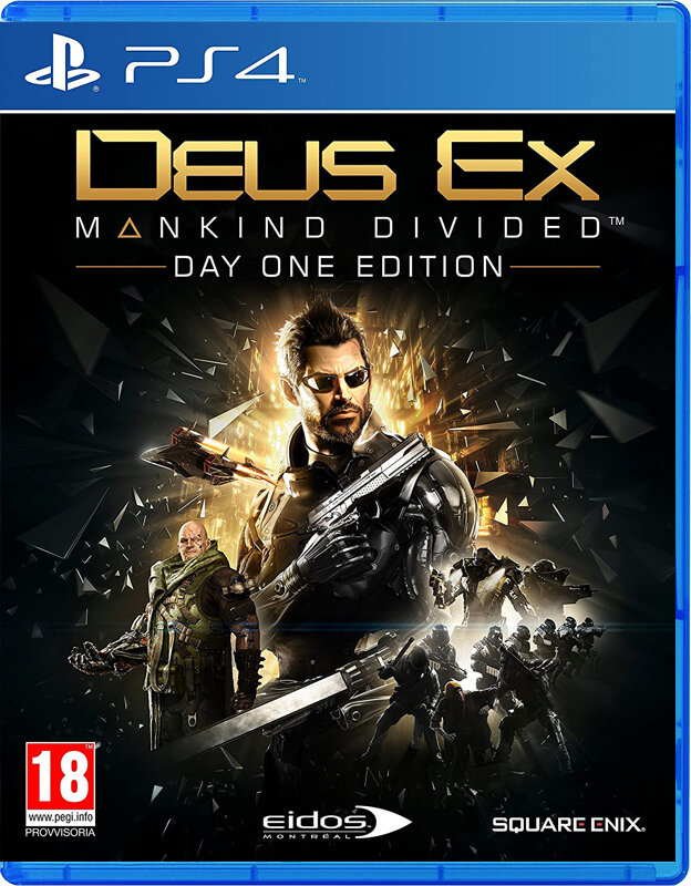 Игра для PlayStation 4 Deus Ex: Mankind Divided Издание первого дня РУС Новый