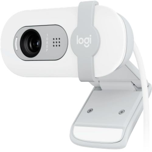 Веб-камера Logitech BRIO 100 Off-White (960-001617) веб камера logitech webcam brio 500 hd off white 960 001428