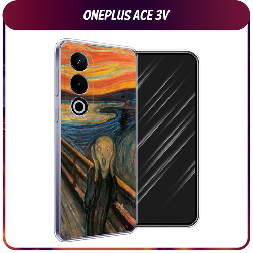 Силиконовый чехол на Oneplus Ace 3V / Ван Плас Эйс 3V Крик силиконовый чехол на oneplus ace 3v ван плас эйс 3v розовые пионы