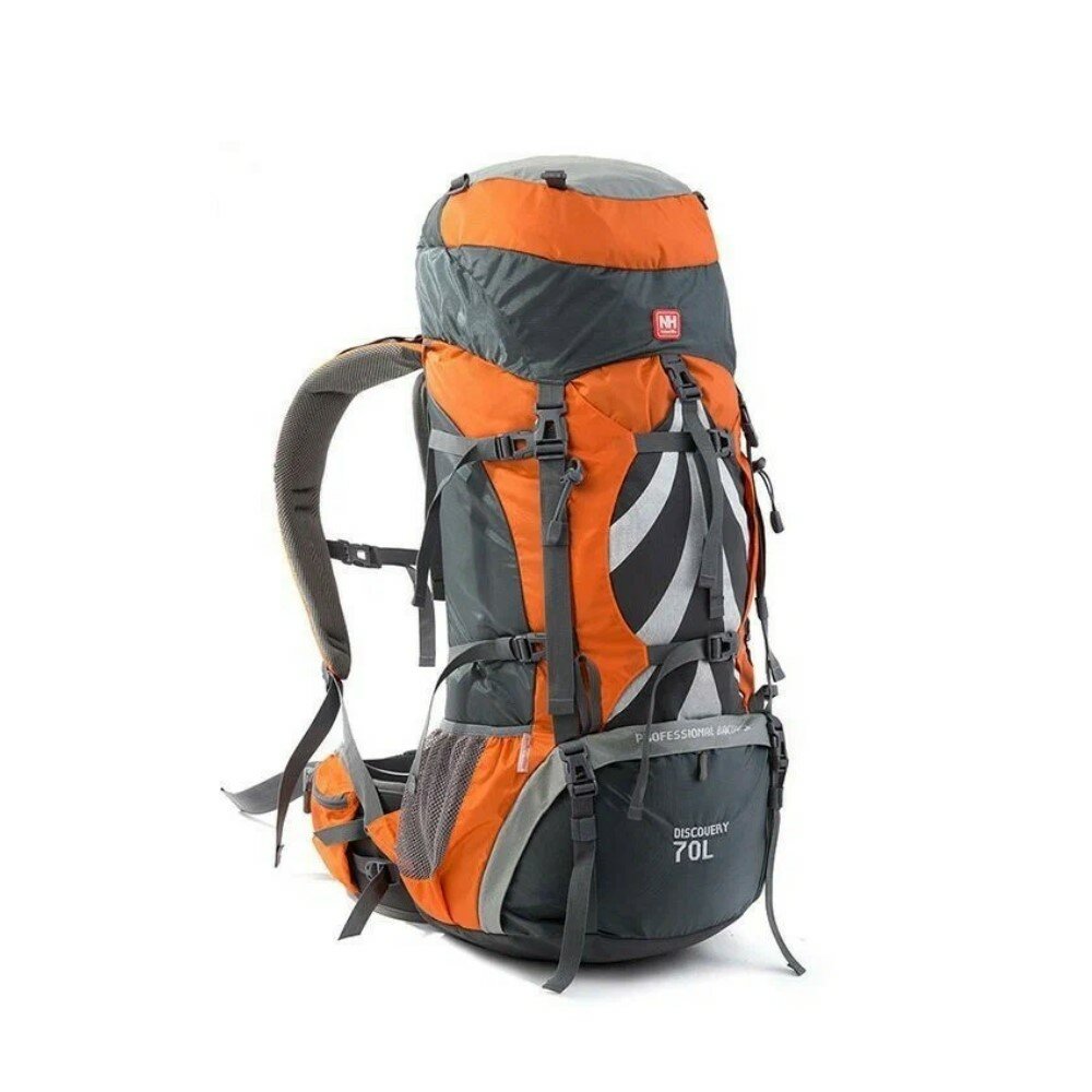 Рюкзак Naturehike Professional Big Capacity 70L Climbing Bag Оранжевый