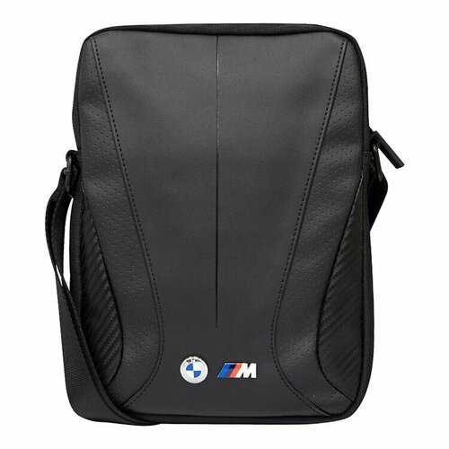 Сумка из кожи BMW Tablet Bag with pocket Perforated для планшета до 10 дюймов, черная