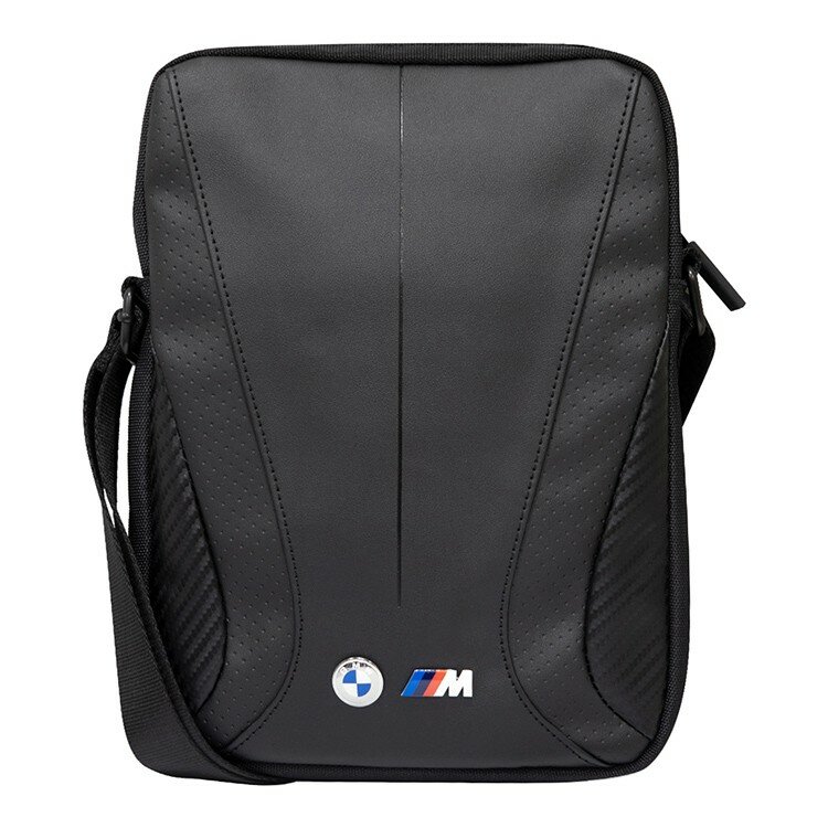 Сумка из кожи BMW Tablet Bag with pocket Perforated для планшета до 10 дюймов черная