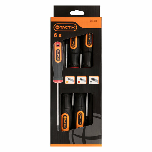 Набор отверток Tactix 6шт. арт.205408