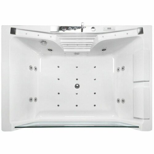 Гидромассажная ванна Frank F155 пристенная белый
