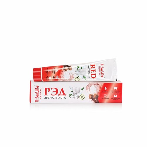 RED Toothpaste, Solar Life (РЭД зубная паста, Солар Лайф), 100 г.