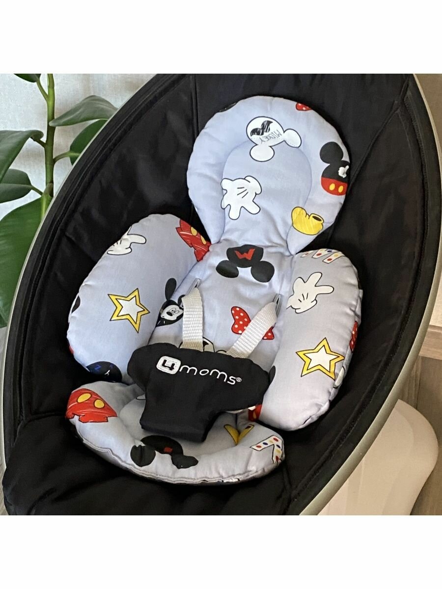 Вкладыш для шезлонга Мамару 4moms mamaRoo Микки