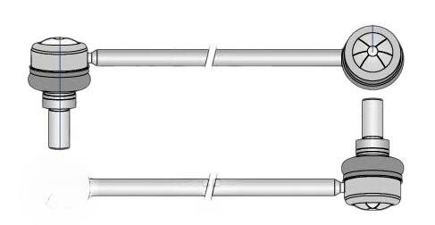 Стойка стабилизатора CHEVROLET Lacetti переднего левая (MOOG) DE-LS-3897 - фото №11