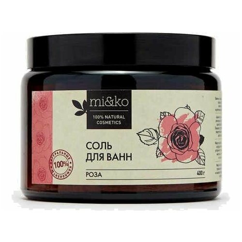 Соль для ванн MiKo Роза 2452₽