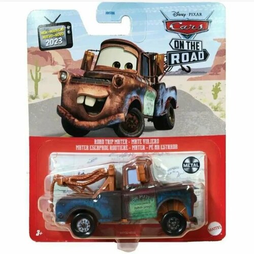 Машинка Cars Герои мультфильмов Mater в поездке HKY35