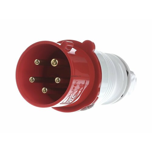 Вилка СЕЕ 32А 5р 6ч 400 В 50 60 Гц красная 230SL Walther 4015609522507 7000₽