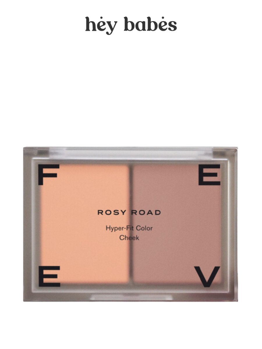 Кремовые спрессованные румяна в теплых оттенках FEEV Hyper-Fit Color Cheek Rosy Road