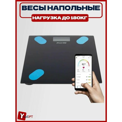 Весы smart напольные электронные 28*28*2,5cm