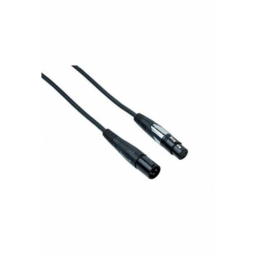 Кабель готовый микрофонный BESPECO HDFM300 с низким сопр. серии SILOS HD 3p XLR F/ 3p XLR M, 3м