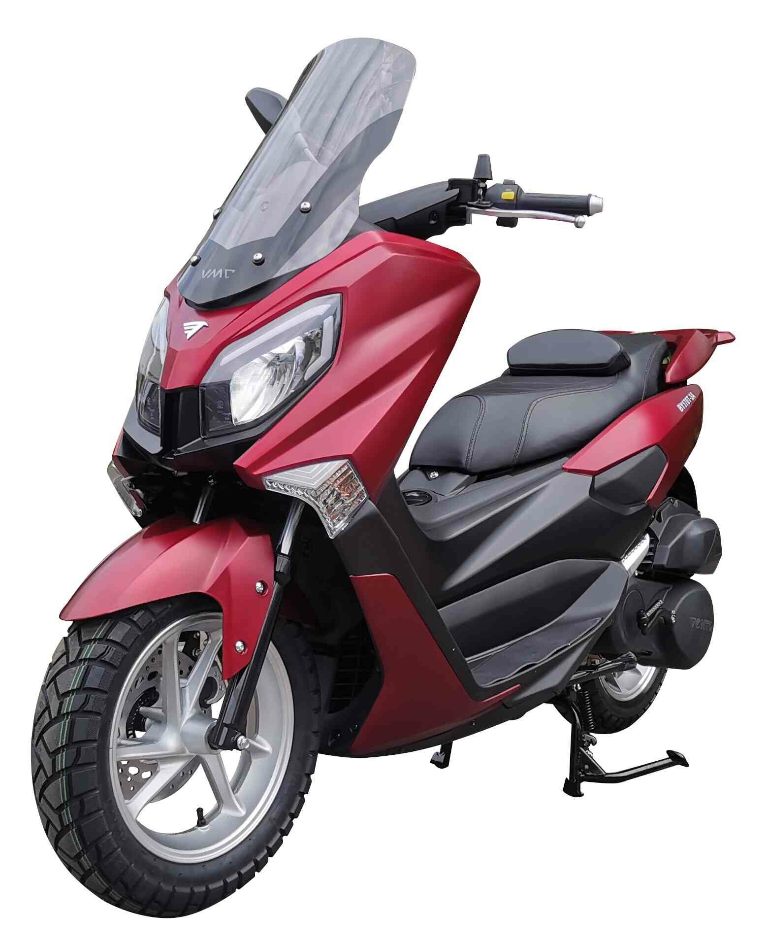 Скутер VMC VENTO MAX (200 куб. см, карбюратор) вишневый матовый/реплика Yamaha Т-Max