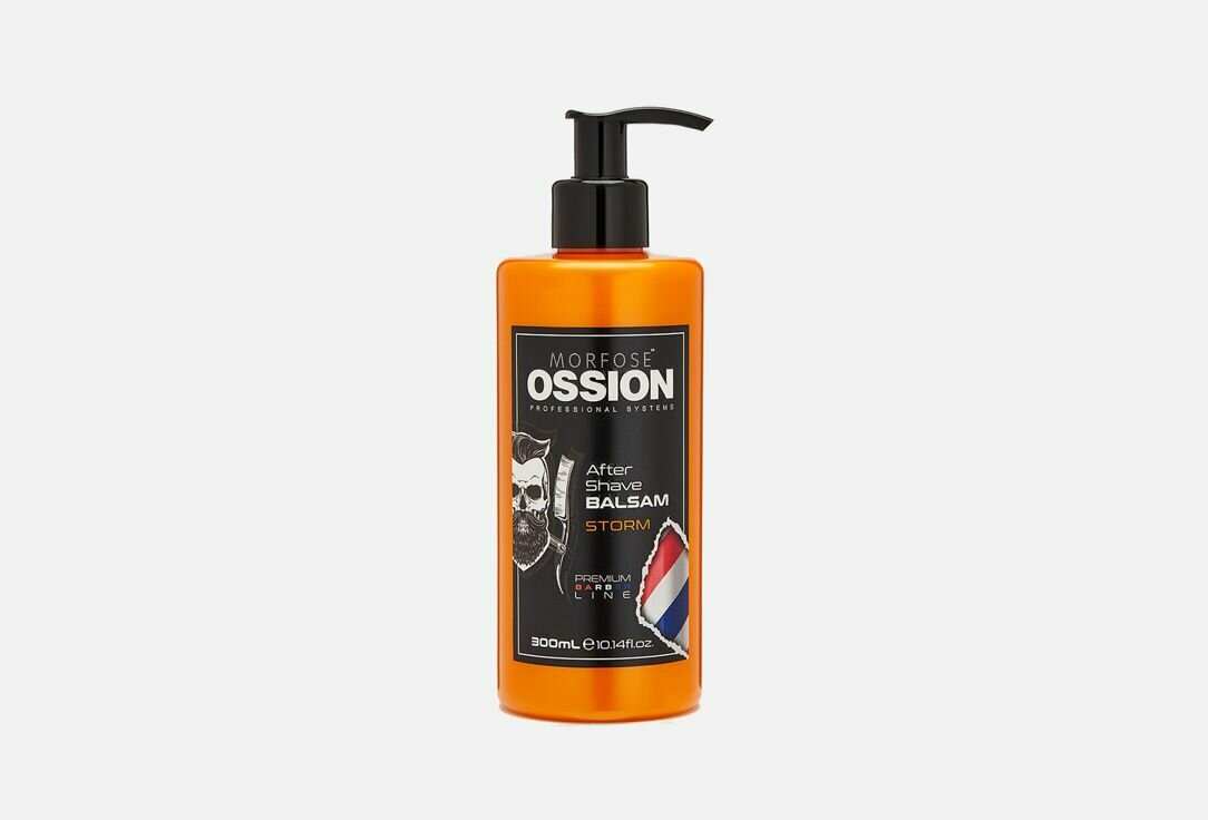 Бальзам после бритья для мужчин, парфюмированный MORFOSE OSSION PREMIUM BARBER LINE After Shave BALSAM STORM