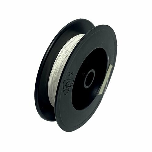 Миниатюрный провод в тефлоновой изоляции 7 х 005 мм белый 1 метр 713₽