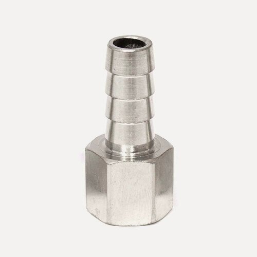 Изображение товара Штуцер ёлочка с резьбой SH-E10-1/4F для работы с жатым воздухом и жидкостями, Арт. 7754