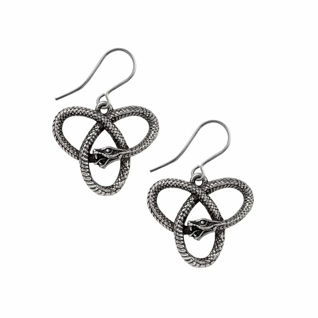Серьги ALCHEMY, размер 20 мм, серебристый