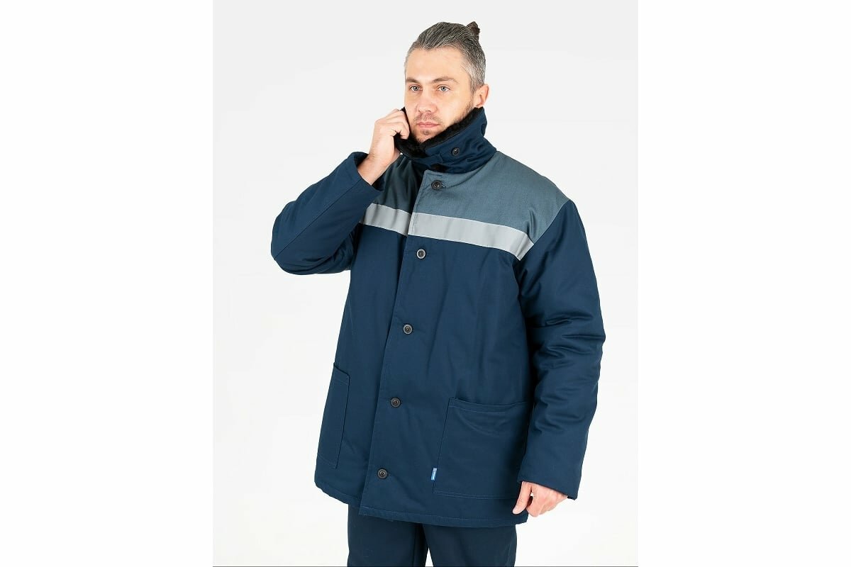 Утепленная куртка ООО ГУП Бисер Работник COTTON размер 72-74 рост 182-188 4670132027952