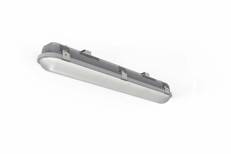 Светильник светодиодный ДСП WP 11 C 20W OP 850 L600 600х85х80мм 20Вт 5000К IP65 пылевлагозащ. бел. Русский Свет 15071123076