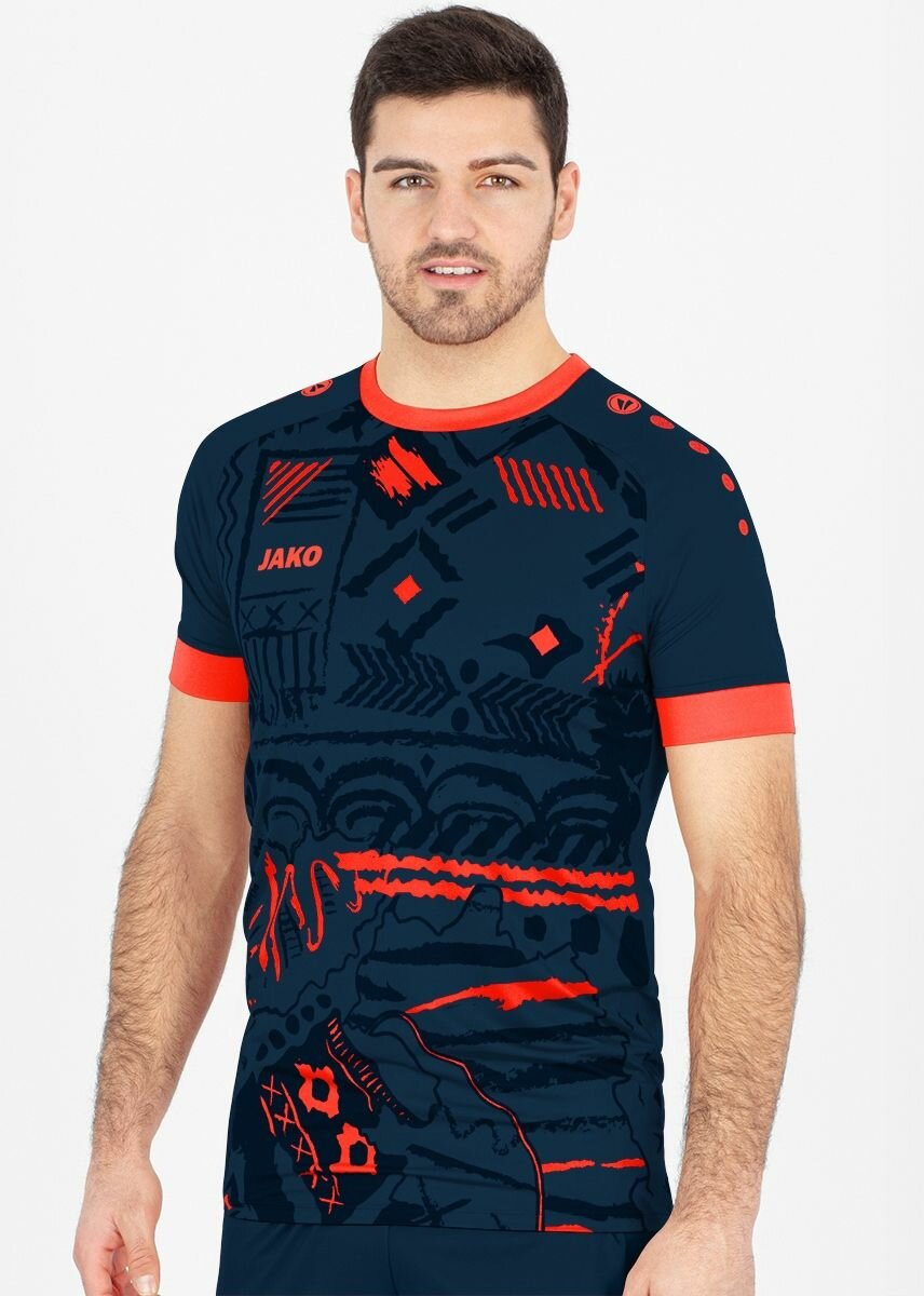 Футболка JAKO, 1 шт., размер M, темно-синий — фото 1
