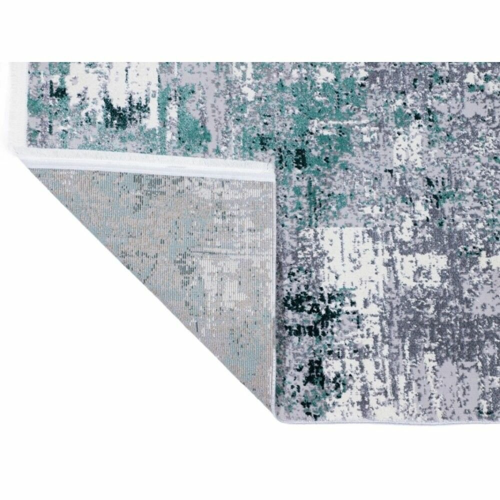 Ковер Balat Denver 8693A L. Grey/L. Green Овал (1.6x2.3 м) основа джут