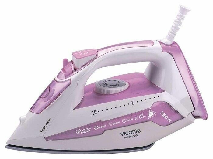 Утюг VICONTE VC-436, розовый