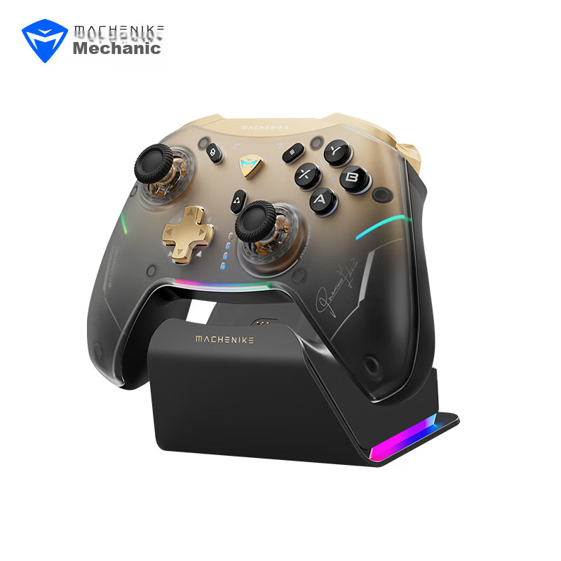 Геймпад MACHENIKE g5pro совместимый с iOS, ПК, beige/black