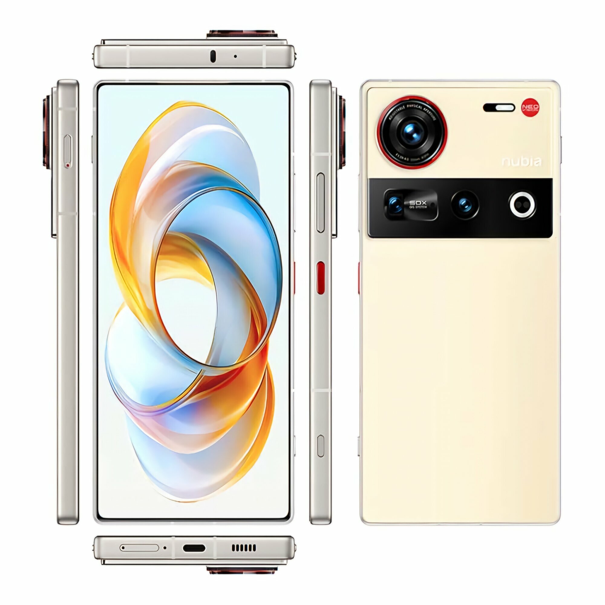 Смартфон ZTE Nubia Z70 Ultra 16/512 ГБ Global, Dual nano SIM, Yellow — фото 1