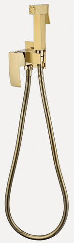 Изображение товара Смеситель встраиваемый с гигиеническим душем Grocenberg GB007 Золото