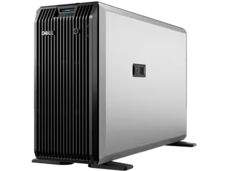 Сервер DELL PowerEdge T360 8LFF/E-2414/1x16GB UDIMM DDR5/ PERC H355/1x2TB SATA/Broadcom 5720/ IDRAC9 Basic/ 1x600W/1YWARR