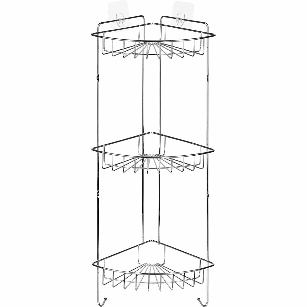 ЧМЗ Полка угловая гурт 234x234x73 см цвет хром 514-006-01