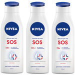 Бальзам для тела Nivea SOS, 250 мл (3 шт) - изображение