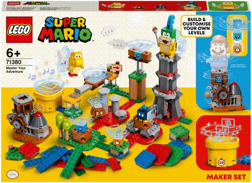 Конструктор LEGO Super Mario 71380 Твои уровни! Твои Приключения!, 366 дет.