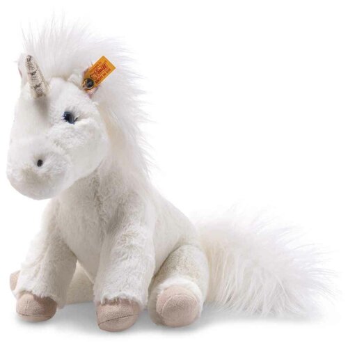 фото Мягкая игрушка steiff soft cuddly friends floppy unica unicorn (штайф единорог флоппи 25 см) steiff / штайф