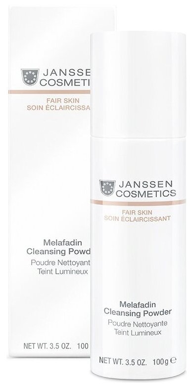 Janssen Cosmetics пудра осветляющая очищающая Melafadin Cleansing Powder, 100 мл