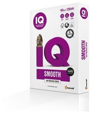 Бумага белая IQ Smooth (А4, 160 г/кв. м, 170% CIE) 250 листов