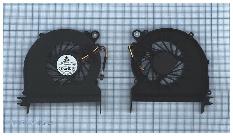 Вентилятор (кулер) для ноутбука HP Envy 14T-1100 (3-pin) левый