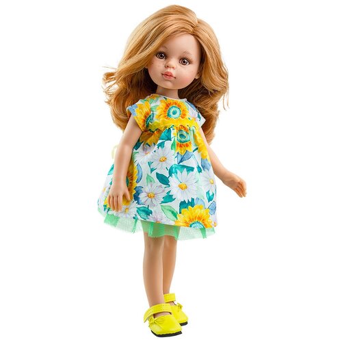 фото Цветочное платье для кукол paola reina, 32 см