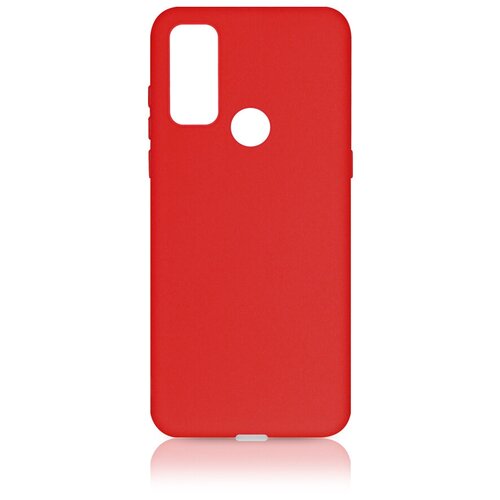 DF / Силиконовый чехол для телефона TCL 20Y DF tcCase-04 (red) на смартфон ТСЛ 20 Игрик / красный df силиконовый чехол для телефона tcl 20y df tccase 04 red на смартфон тсл 20 игрик красный